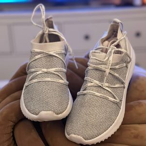 Adidas sneakers, worn three-four times. Was a little small for me